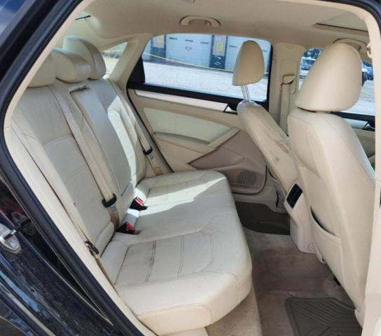 1VWBN7A37DC103090 - 2013 VOLKSWAGEN PASSAT SE BLACK photo 10