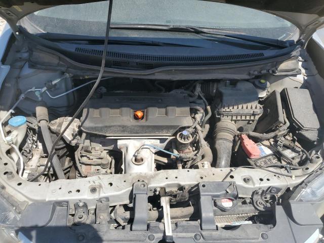 2HGFB2F55CH606365 - 2012 HONDA CIVIC LX Արծաթագույն լուսանկար 11
