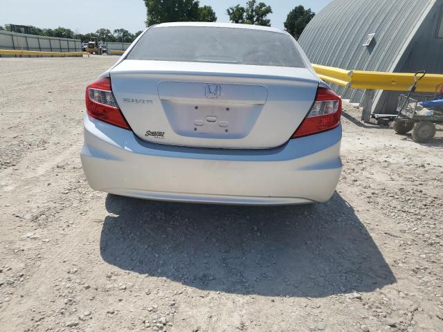 2HGFB2F55CH606365 - 2012 HONDA CIVIC LX Արծաթագույն լուսանկար 6