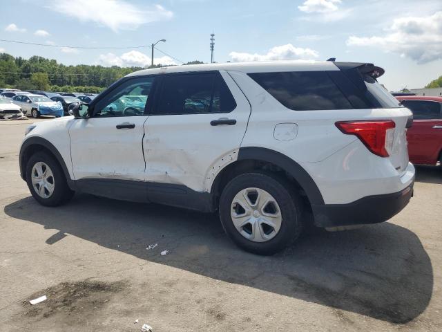 1FM5K8AB2LGA97224 - 2020 FORD EXPLORER POLICE INTERCEPTOR WHITE photo 2