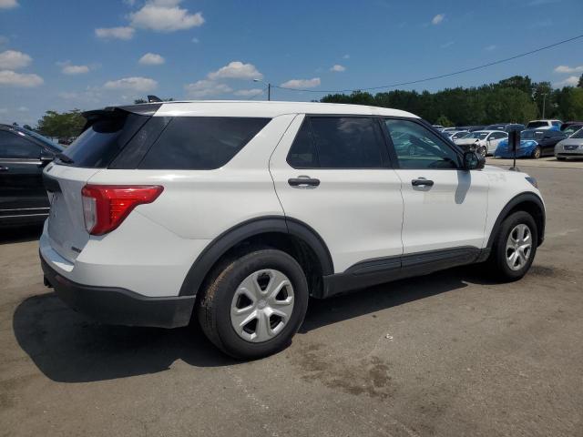 1FM5K8AB2LGA97224 - 2020 FORD EXPLORER POLICE INTERCEPTOR WHITE photo 3