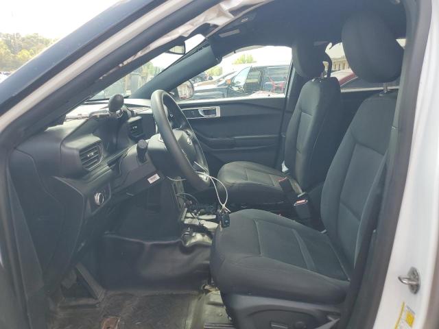 1FM5K8AB2LGA97224 - 2020 FORD EXPLORER POLICE INTERCEPTOR WHITE photo 7