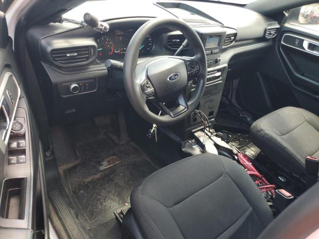 1FM5K8AB2LGA97224 - 2020 FORD EXPLORER POLICE INTERCEPTOR WHITE photo 8