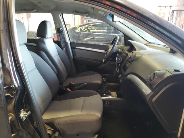 KL1TD6DE4AB110721 - 2010 CHEVROLET AVEO LS 黑色 照片 5