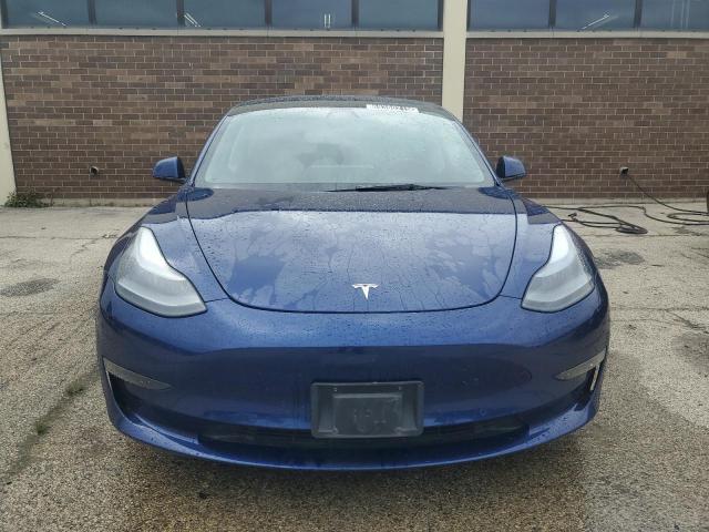 5YJ3E1EB7NF305213 - 2022 TESLA MODEL 3 ლურჯი ფოტო 5