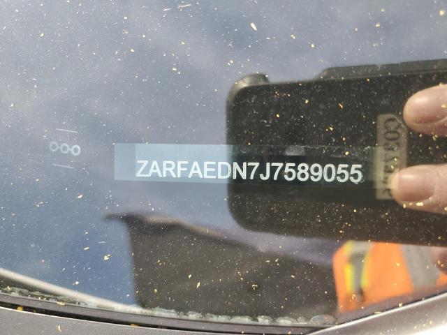 ZARFAEDN7J7589055 - 2018 ALFA ROMEO GIULIA Q4 WHITE photo 12