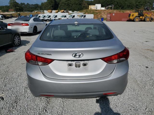 5NPDH4AE9DH369119 - 2013 HYUNDAI ELANTRA GLS SILVER photo 6