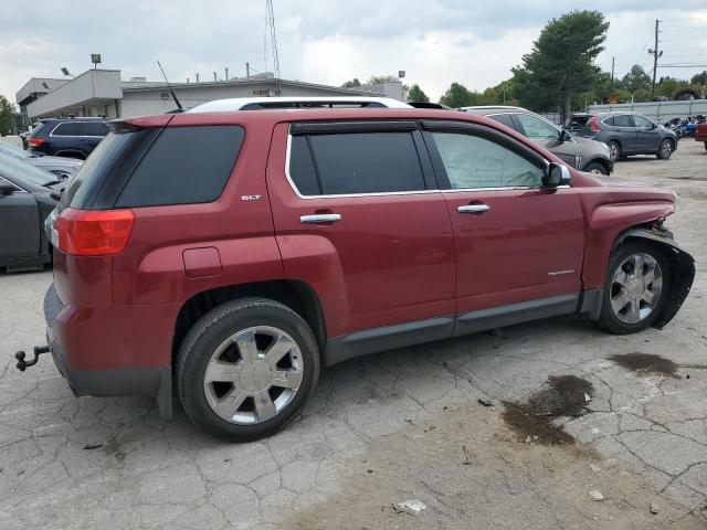 2CTFLJEYXA6257573 - 2010 GMC TERRAIN SLT MAROON photo 3