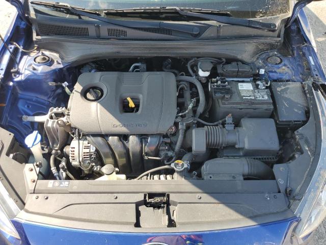 3KPF24AD6KE128833 - 2019 KIA FORTE FE BLUE photo 11