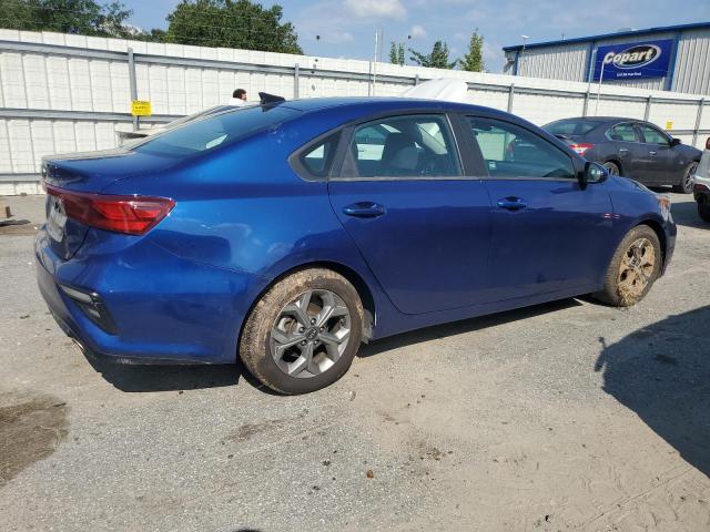 3KPF24AD6KE128833 - 2019 KIA FORTE FE BLUE photo 3