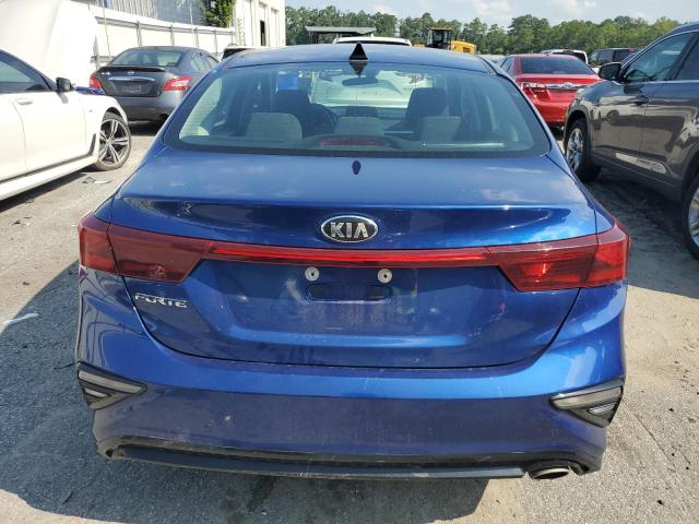 3KPF24AD6KE128833 - 2019 KIA FORTE FE BLUE photo 6