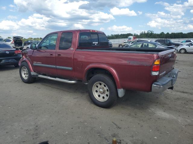 5TBBT44164S453674 - 2004 TOYOTA TUNDRA ACCESS CAB SR5 RED photo 2