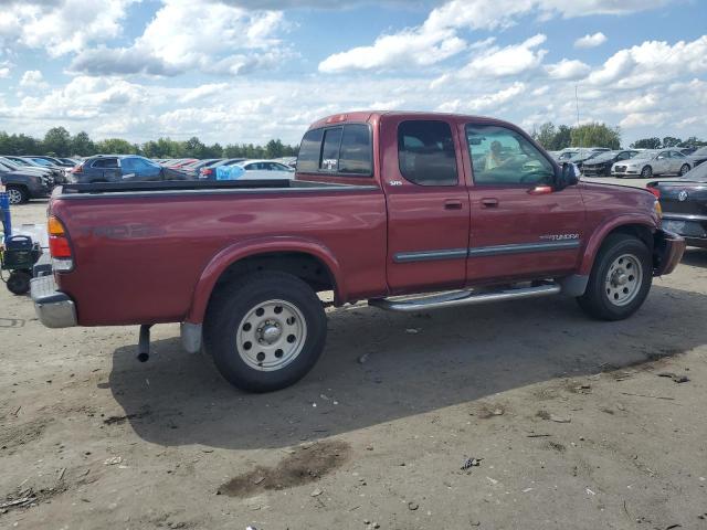 5TBBT44164S453674 - 2004 TOYOTA TUNDRA ACCESS CAB SR5 RED photo 3