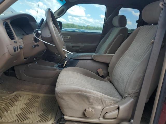 5TBBT44164S453674 - 2004 TOYOTA TUNDRA ACCESS CAB SR5 RED photo 7