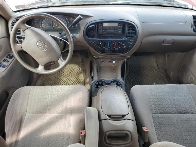 5TBBT44164S453674 - 2004 TOYOTA TUNDRA ACCESS CAB SR5 RED photo 8