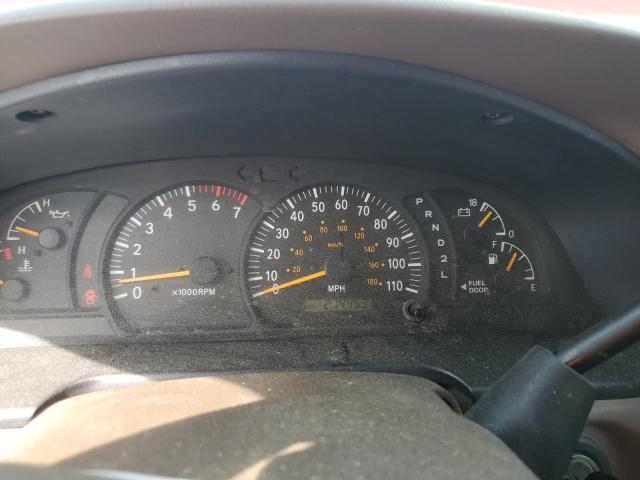 5TBBT44164S453674 - 2004 TOYOTA TUNDRA ACCESS CAB SR5 RED photo 9