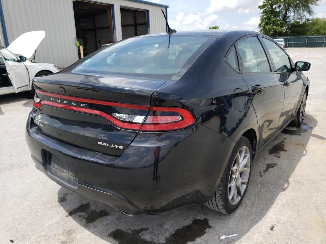 1C3CDFBA2DD181616 - 2013 DODGE DART SXT BLACK photo 4