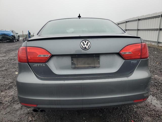 3VWLL7AJ5CM080320 - 2012 VOLKSWAGEN JETTA TDI Сұр фото 6