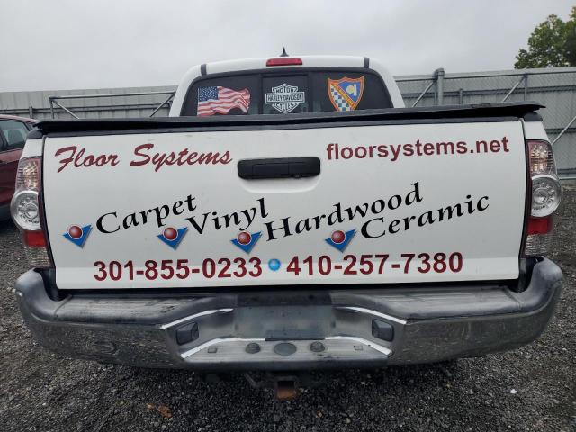 3TMLU4EN6FM179700 - 2015 TOYOTA TACOMA DOUBLE CAB WHITE photo 6