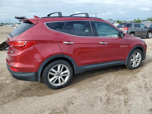 5XYZWDLA6GG305511 - 2016 HYUNDAI SANTA FE S RED photo 3