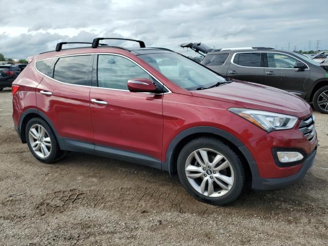 5XYZWDLA6GG305511 - 2016 HYUNDAI SANTA FE S RED photo 4