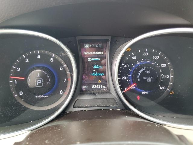 5XYZWDLA6GG305511 - 2016 HYUNDAI SANTA FE S RED photo 9