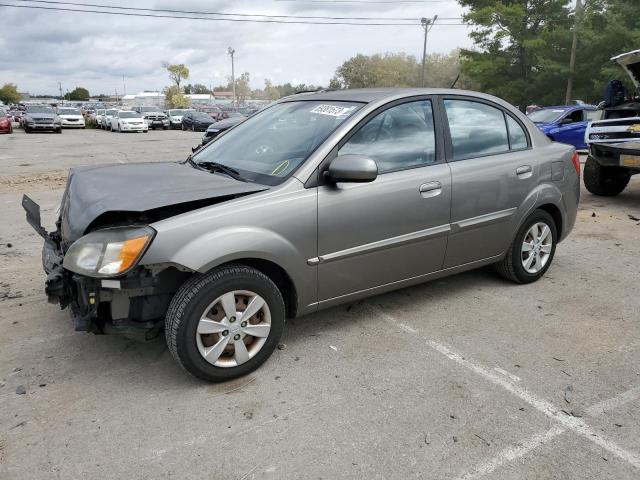 KNADH4A3XB6737830 - 2011 KIA RIO BASE GRAY photo 1