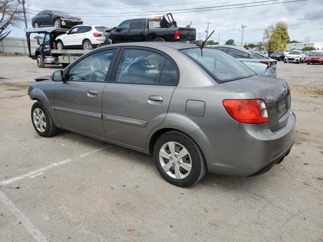 KNADH4A3XB6737830 - 2011 KIA RIO BASE GRAY photo 2