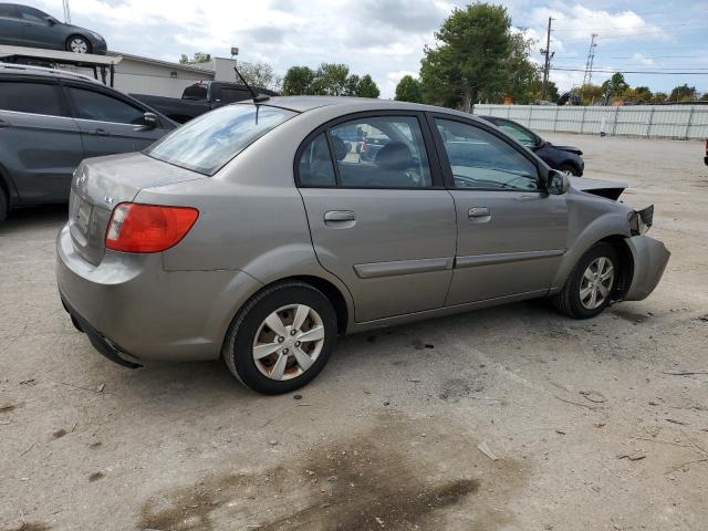 KNADH4A3XB6737830 - 2011 KIA RIO BASE GRAY photo 3