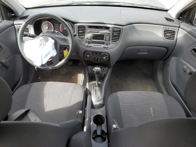 KNADH4A3XB6737830 - 2011 KIA RIO BASE GRAY photo 8