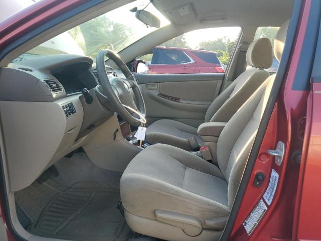 1NXBR32E38Z015150 - 2008 TOYOTA COROLLA CE 红色 照片 7