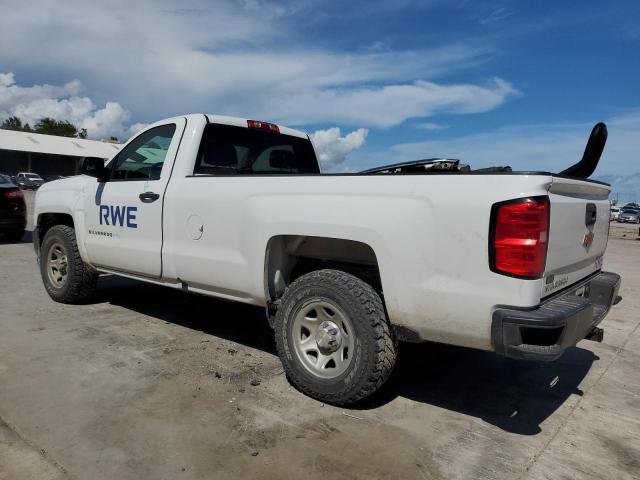 1GCNCNEHXJZ110253 - 2018 CHEVROLET SILVERADO C1500 WHITE photo 2