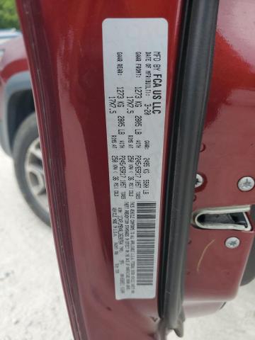 1C4PJMBX4LD620764 - 2020 JEEP CHEROKEE TRAILHAWK MAROON photo 13