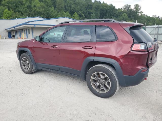 1C4PJMBX4LD620764 - 2020 JEEP CHEROKEE TRAILHAWK MAROON photo 2