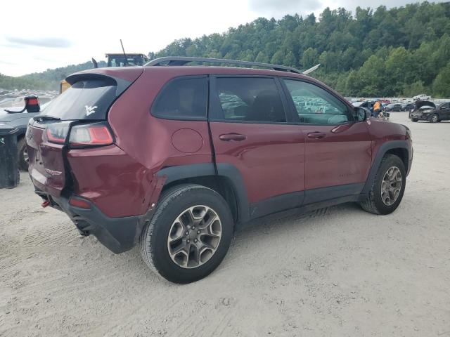 1C4PJMBX4LD620764 - 2020 JEEP CHEROKEE TRAILHAWK MAROON photo 3