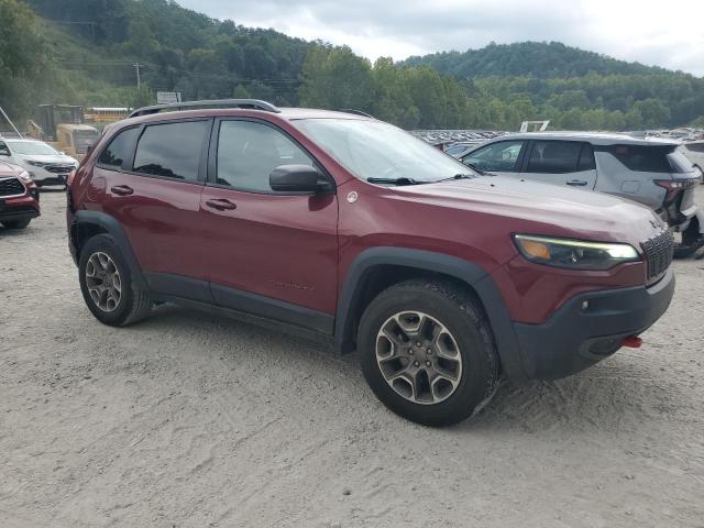 1C4PJMBX4LD620764 - 2020 JEEP CHEROKEE TRAILHAWK MAROON photo 4