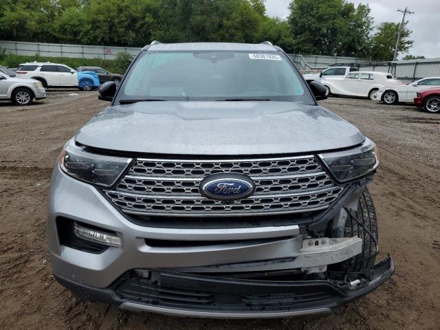 1FMSK8FH2MGB31048 - 2021 FORD EXPLORER LIMITED SILVER photo 5