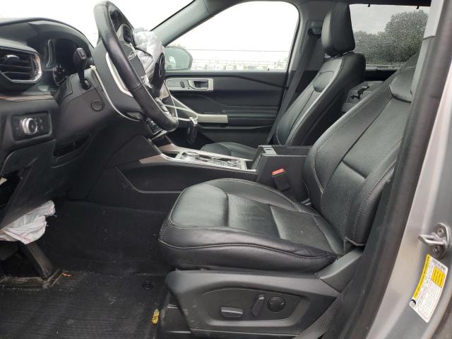 1FMSK8FH2MGB31048 - 2021 FORD EXPLORER LIMITED SILVER photo 7