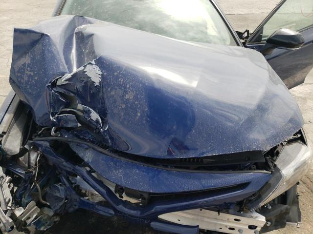 4T1T11AK7PU137452 - 2023 TOYOTA CAMRY SE NIGHT SHADE BLUE photo 11