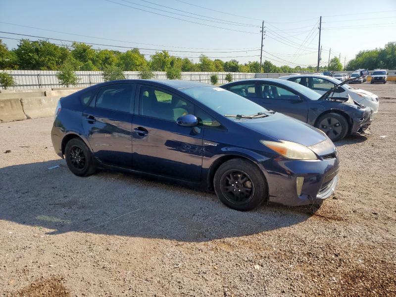 JTDKN3DU3D0339074 - 2013 TOYOTA PRIUS 蓝色 照片 4