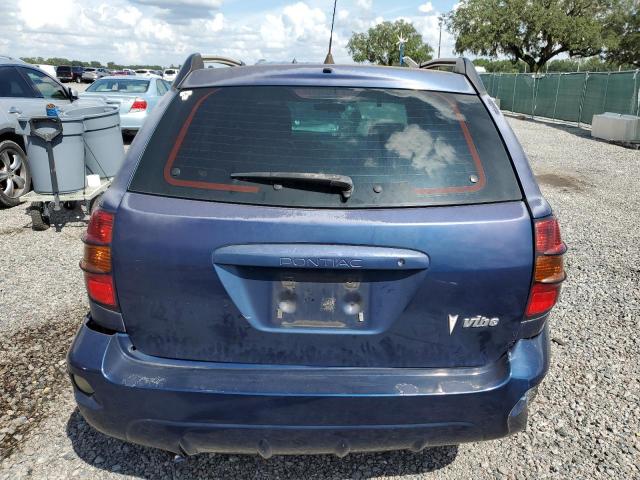 5Y2SL65896Z442586 - 2006 PONTIAC VIBE BLUE photo 6