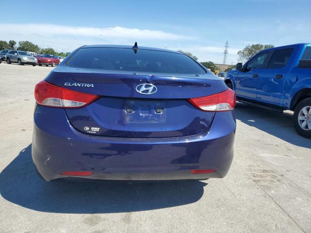 5NPDH4AE5DH378240 - 2013 HYUNDAI ELANTRA GLS BLUE photo 6