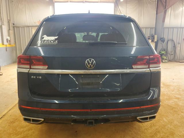 1V2PR2CA9MC549140 - 2021 VOLKSWAGEN ATLAS SE Синій фото 6