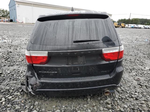 1C4RDJDG9DC668196 - 2013 DODGE DURANGO CREW BLACK photo 6