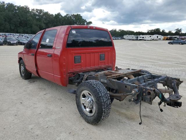 3D7KR29C56G139574 - 2006 DODGE RAM 2500 RED photo 2