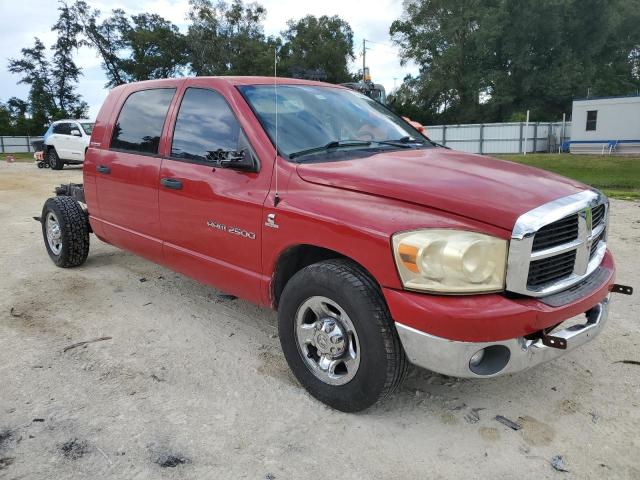 3D7KR29C56G139574 - 2006 DODGE RAM 2500 RED photo 4