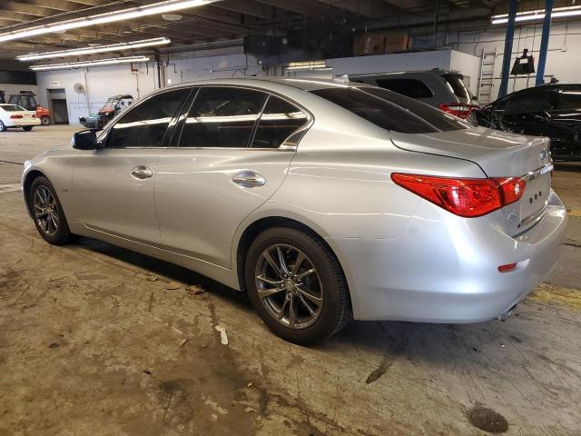 JN1EV7AR7HM838367 - 2017 INFINITI Q50 PREMIUM SILVER photo 2