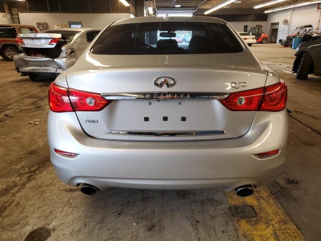 JN1EV7AR7HM838367 - 2017 INFINITI Q50 PREMIUM SILVER photo 6