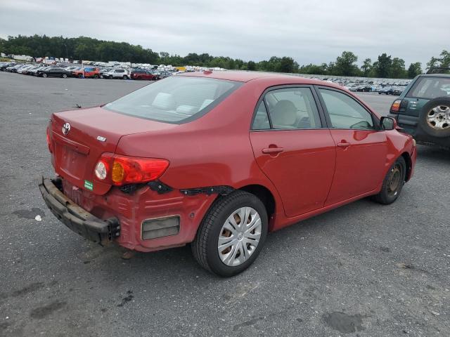 1NXBU40E59Z065654 - 2009 TOYOTA COROLLA BASE Rot Foto 3