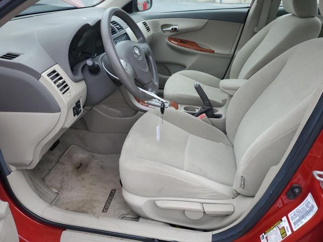 1NXBU40E59Z065654 - 2009 TOYOTA COROLLA BASE Rot Foto 7